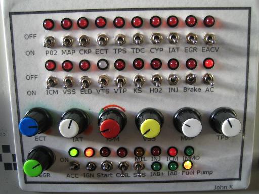 Simulator Control Panel