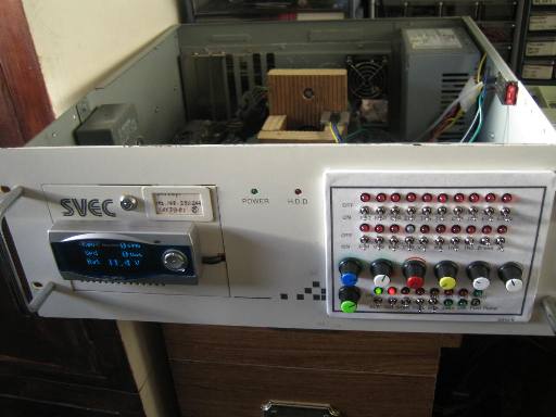 DIY Engine Simulator Front View