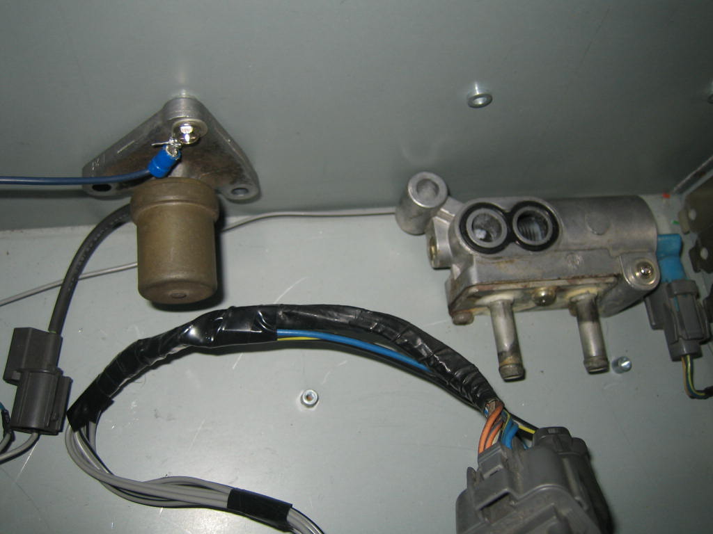 VTS relay and EACV solenoid load assembly