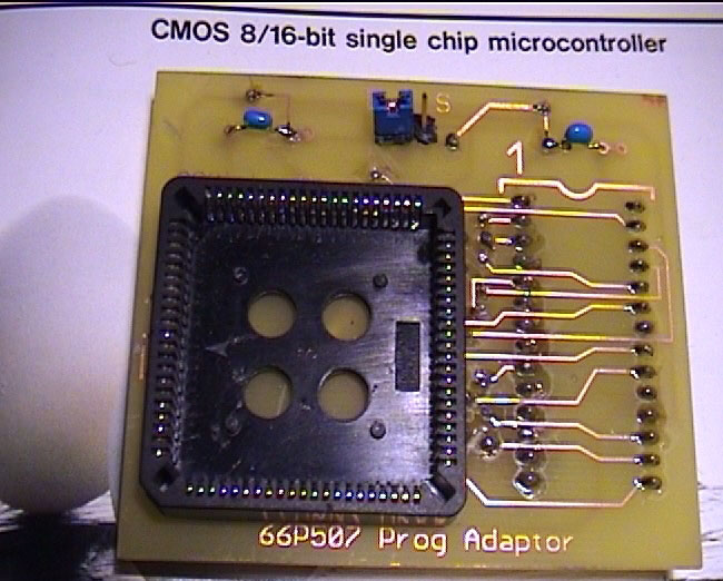 Placa adaptadora de programaÃ§Ã£o 66P507