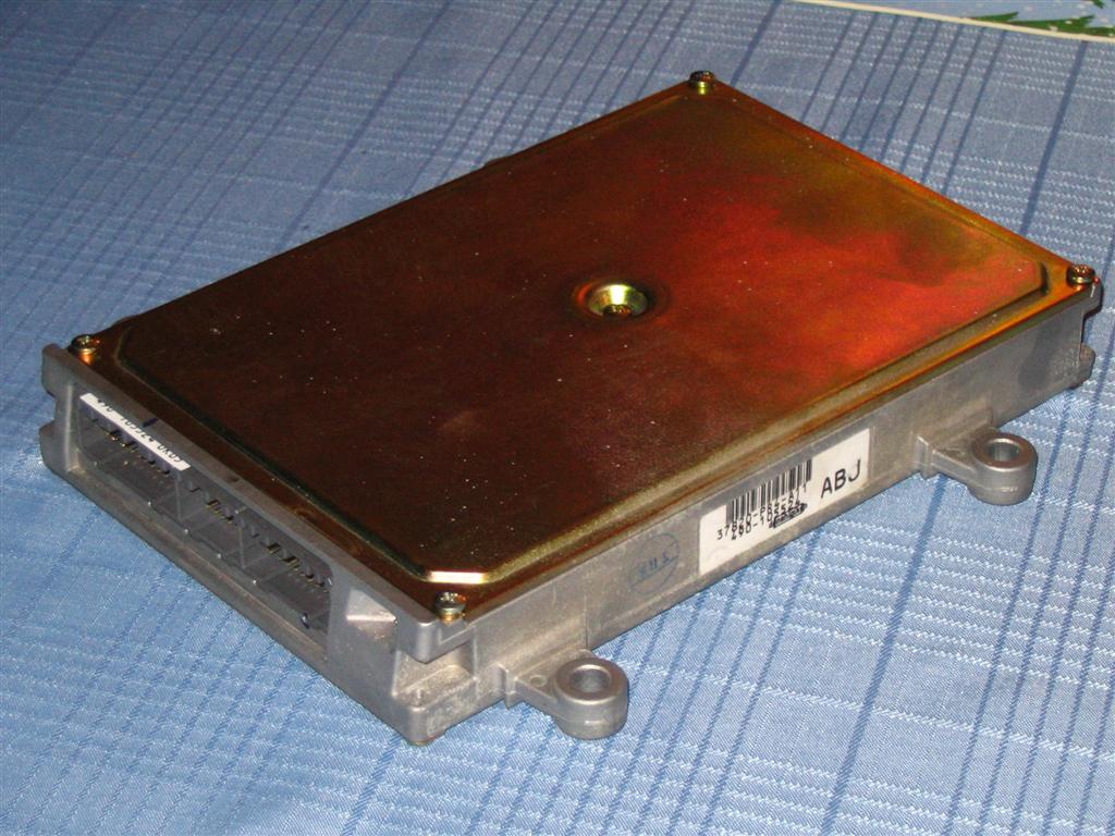 Back side of the PR4 board showing soldered pins