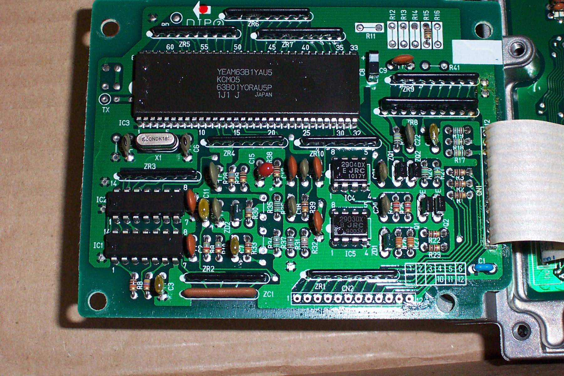 Knock board details on P14-A00