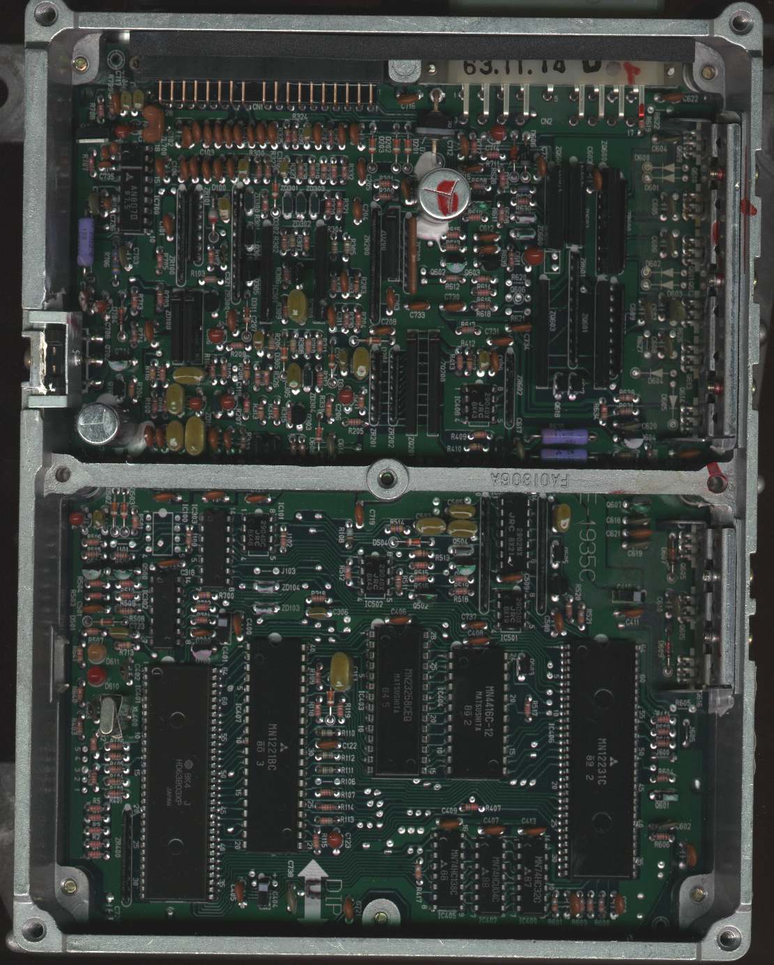 PL2 internal top view