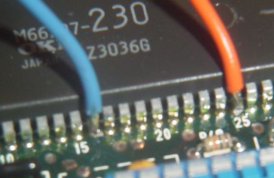 Easy-RTP A15 and MCU-side write-enable connections