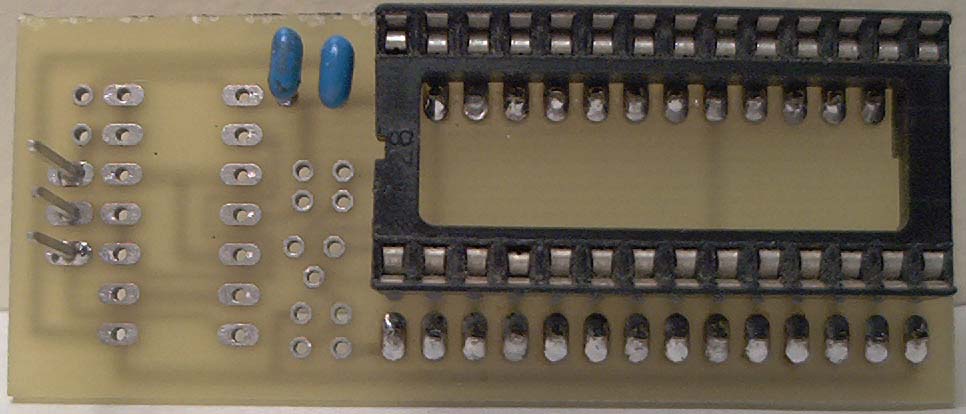 C1/C2 Capacitors Soldered