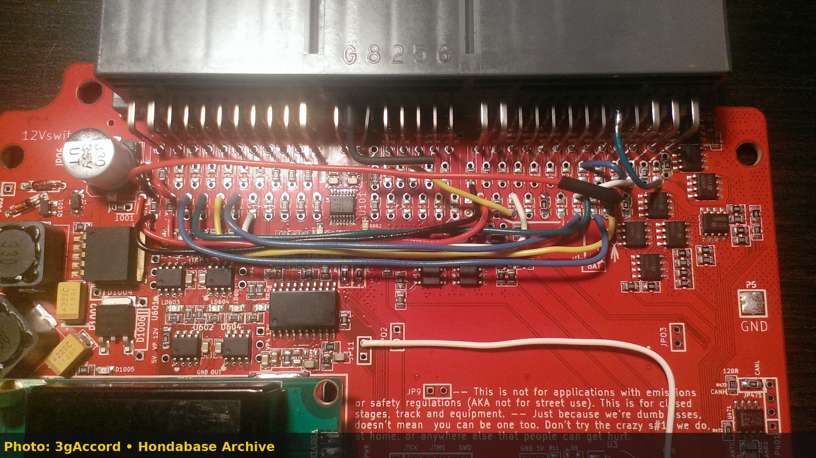 Frankenso 0.4 Honda OBD1 Adapter Board Top View