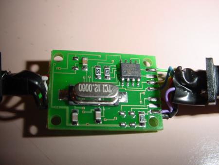 RadioShack Cable Bottom PCB View