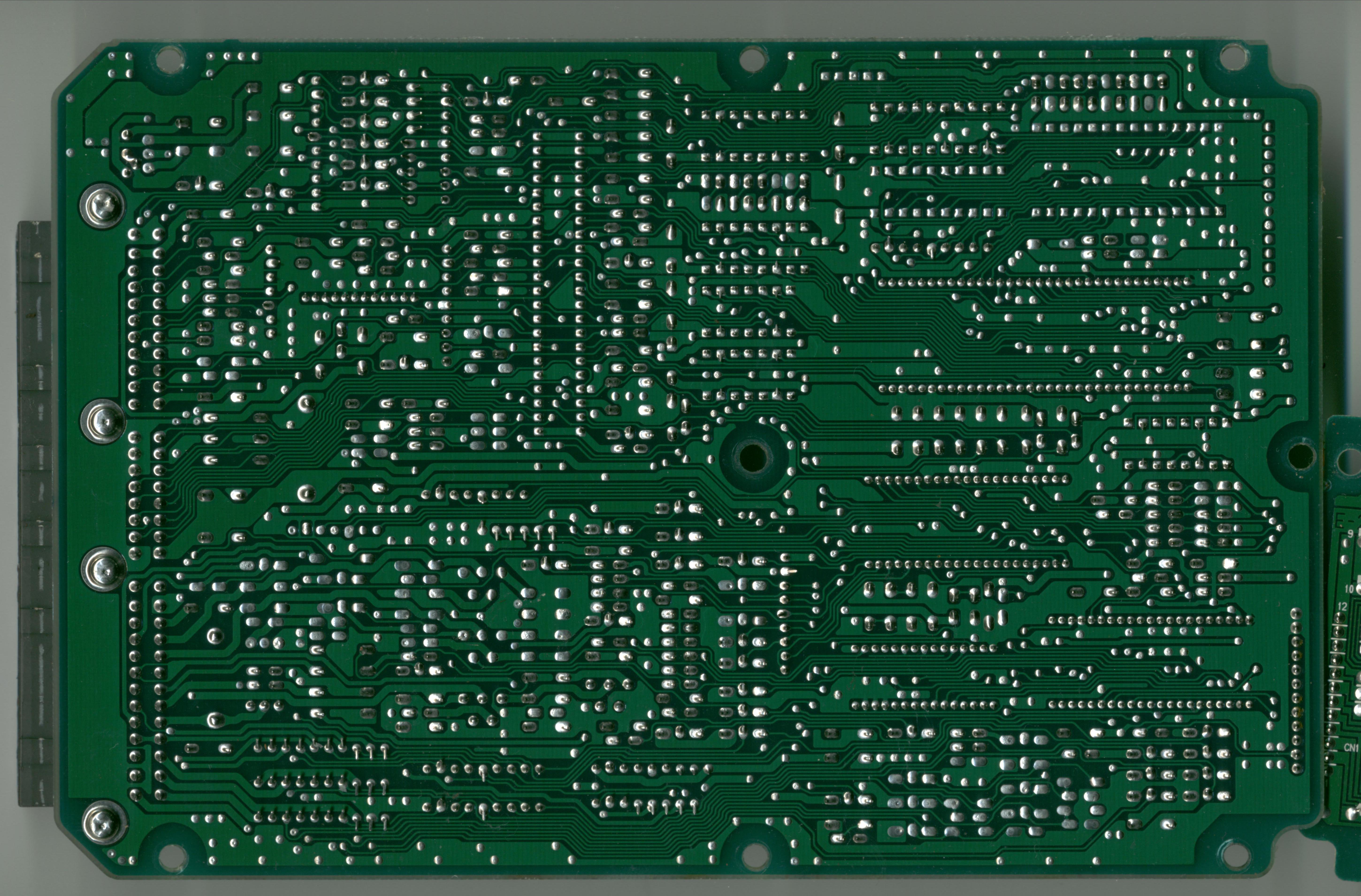 JDM PR3 J51 bottom solder trace view