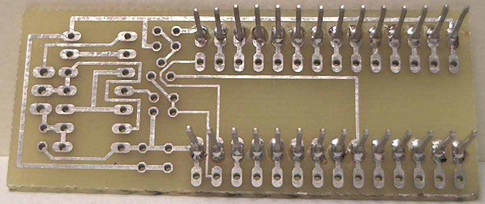 Soldering Pins on Trace Side