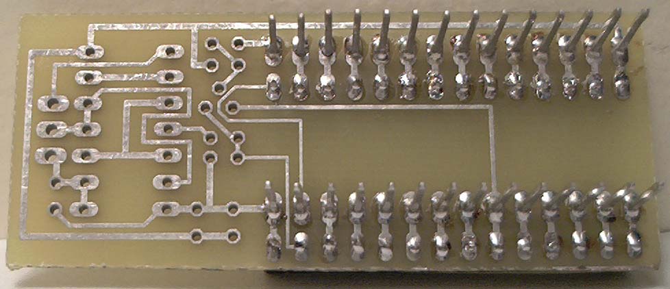 NVSRAM Socket Solder Back