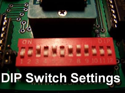 Willem DIP Switch Layout