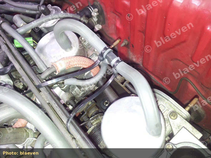 Dual-carb bay plumbing for AFM / free intake work
