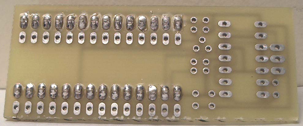 ECU Pins Inserted from Bottom