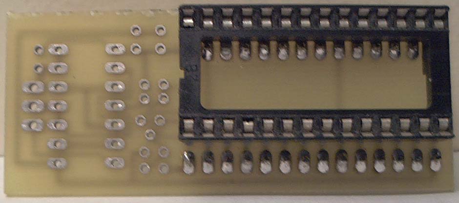 NVSRAM Socket Solder Front