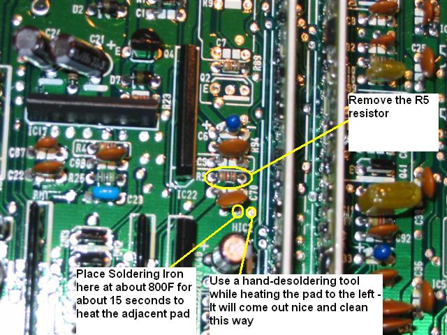 Initial board preparation