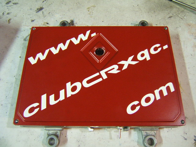 Completed harness ready to plug into the ECU
